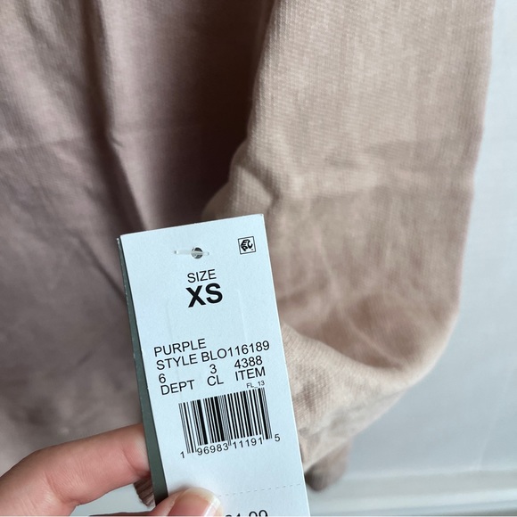 Blondie Graphic Crew Neck Sweatshirt Pullover Pink Longline Target Women XS NEW - Picture 4 of 6